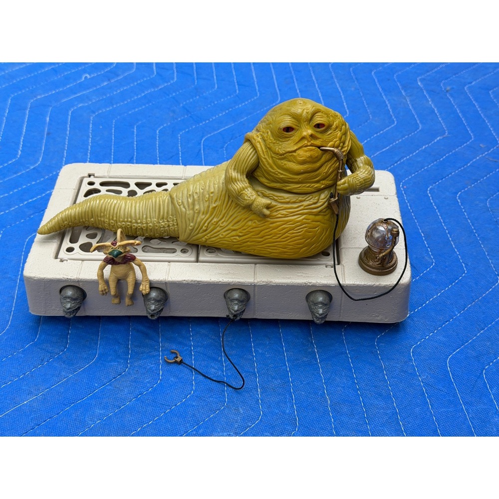 Jabba The Hutt Action Play Set Star Wars ROTJ Kenner 1983 100% Complete